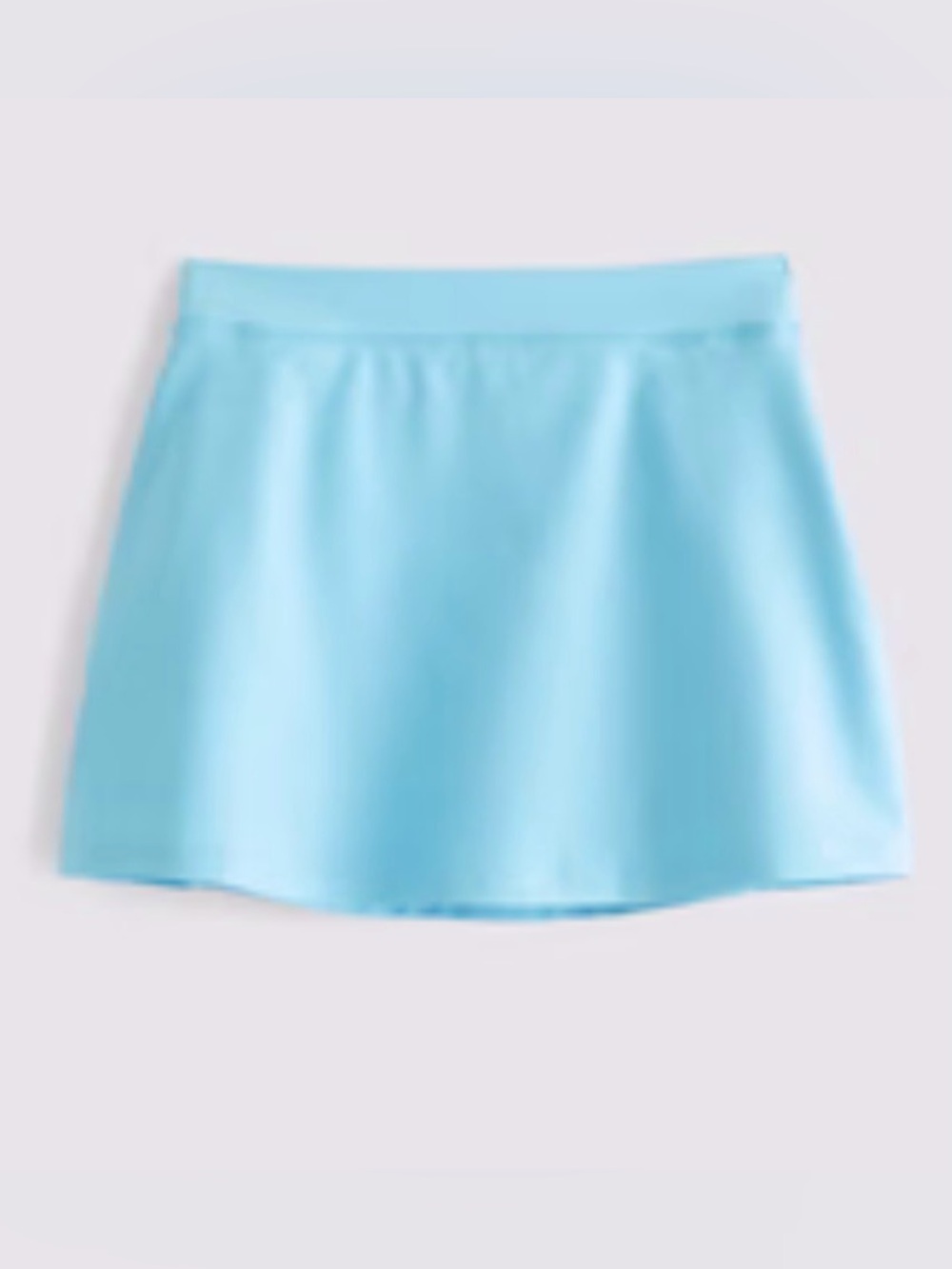 NWT YPB SculptLUX Light Blue Athletic Skort - Abercrombie & Fitch XS